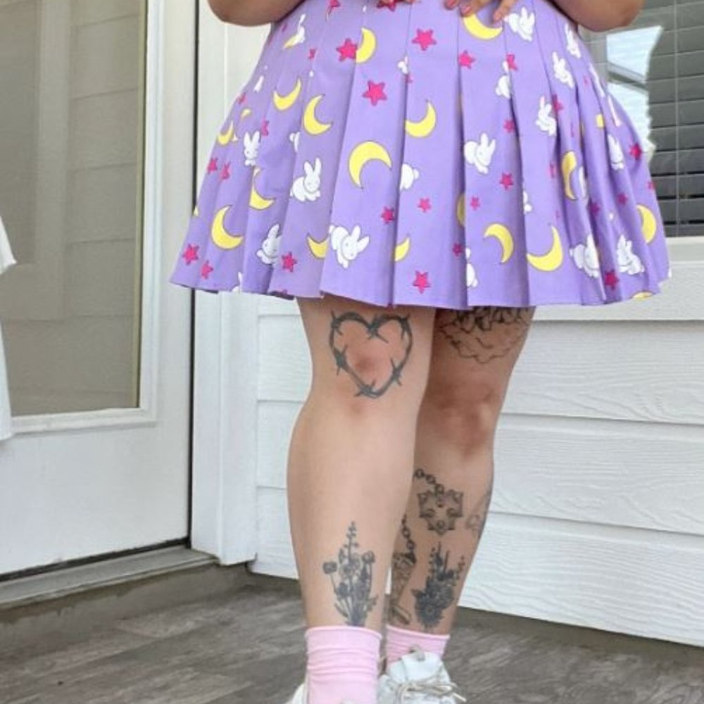 Sailor Moon Crybaby Pleated Skirt Skort